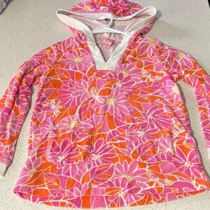 Vibrant Floral Kids Hoodie